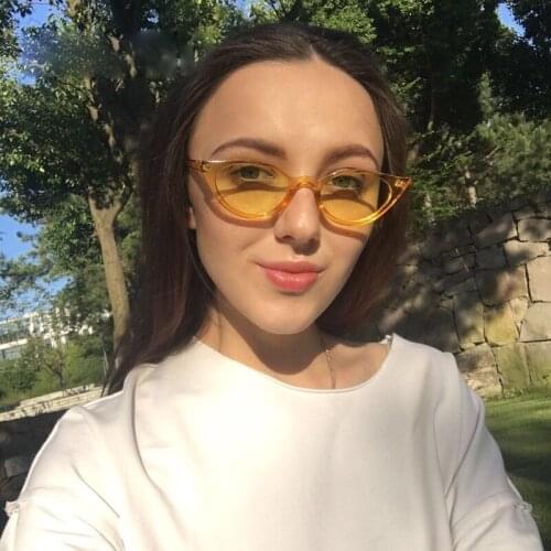Vintage Cat Eye Sunglasses Women 2020 Luxury Brand Designer Gradient Sun Glasses For Woman Vintage Black Fashion Female Oculos