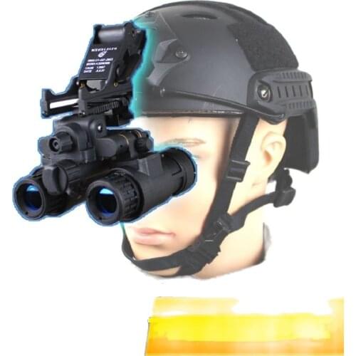 Tactical Airsoft Luminous Version AN/PVS-31 Modified N/PVS-14 Metal Helmet Base
