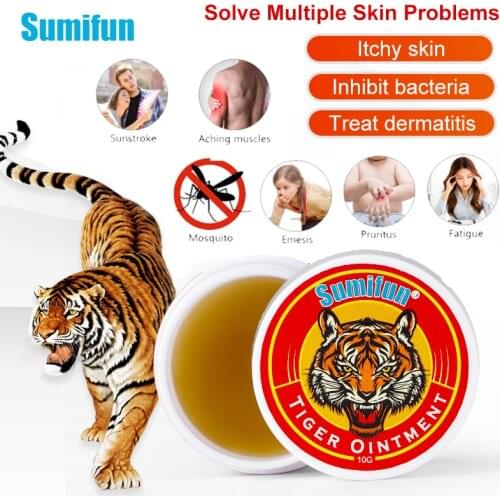 Tiger Balm Cream Headache Cooling Oil Dizziness Stuffy Nose Relief Arthritis Muscle Mosquito Bites Stomachache Tiger Ointment