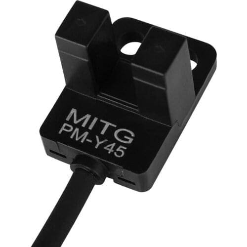 U-shaped slot photoelectric switch PM-Y45 micro-miniature sensor switch limit sensor NPN5v-24V with wiring