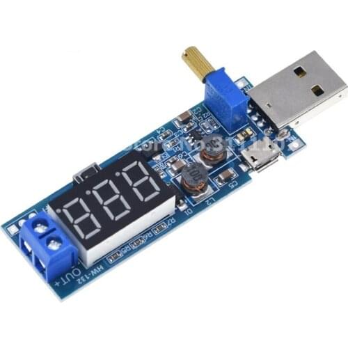 DC-DC 5V to 3.5V / 12V USB Step UP / Down Power Supply Module Adjustable Boost Buck Converter Out DC 1.2V-24V