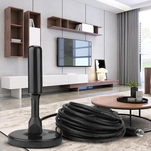 300 Mile HDTV Antenna Aerial Digital TV Signal Amplifier Booster Indoor Cable