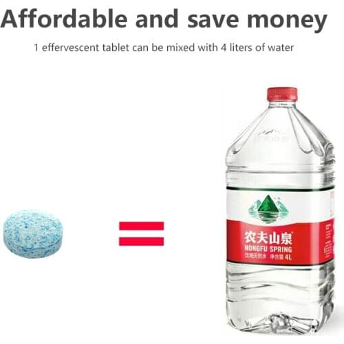 5pcs/pack 5pcs=20L Water Car Solid Wiper Fine Wiper Auto Window Cleaning Car Windshield Glass Cleaner Car Windscreen Accessories