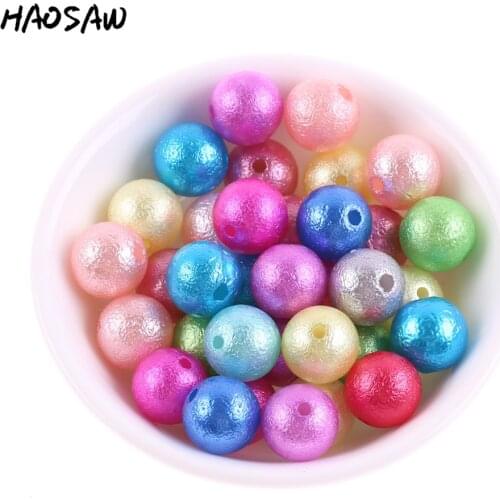 Choose Colors 500pcs/lot 12mm Lovely Pastel Easter Mix Colors Chunky ABS Pearl Bead Wrinkle Beads KQ-ZPPB-12MM