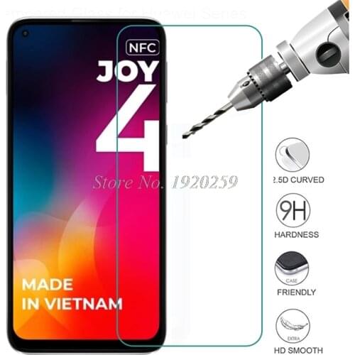 Protective Glass For Vsmart Joy 4 NFC Screen Protector Glass For V Smart Tempered Glass Vsmart Joy4 Front Film 9H Guard Glass