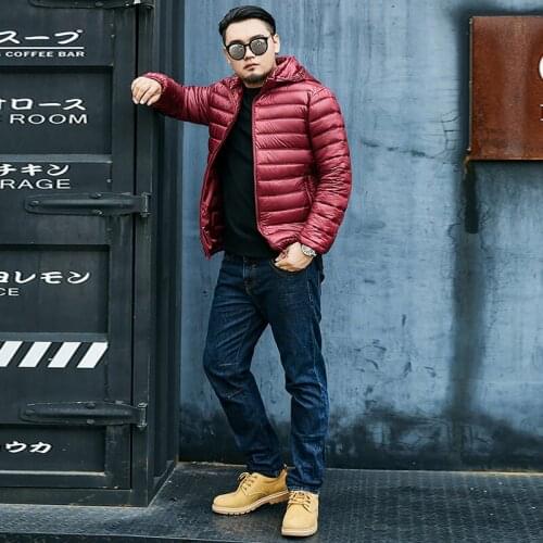 Zozowang Men's Parkas With A Hood