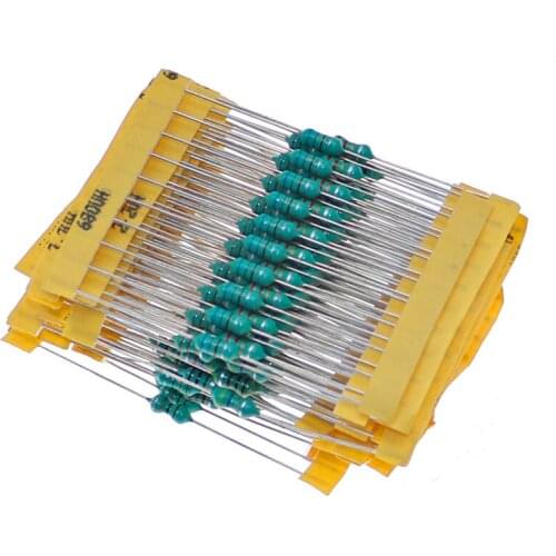 0307 1/4W 0410 1/2W 0510 1W Color Ring Inductors DIP Inductance 0.22uH 10mH 1 2.2UH 3.3 4.7UH 10 22 33UH 47 68 100 220 330 uH mH