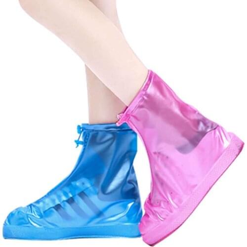Outskirts travel shoe covers rainy season winter Men Women Children students shoe protection waterproof clean fold shoe covers