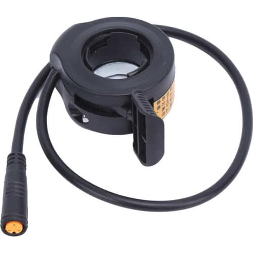 Thumb Throttle 130X Thumb Throttle 24‑72V with Waterproof Connector for Bafang BBS01 BBS02 Electric Bicycle Accessories