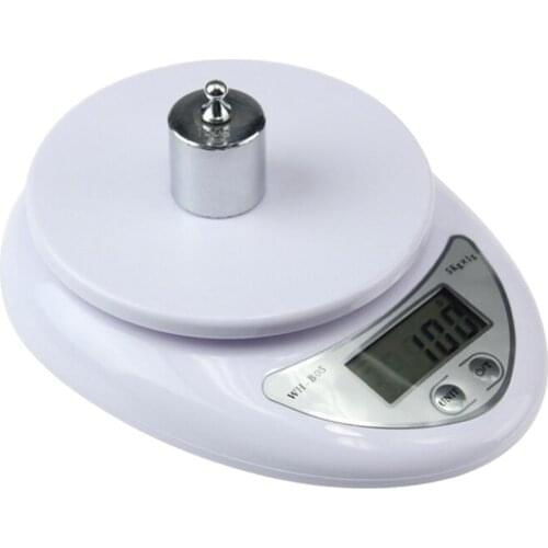 Hot 5kg/1g Precise Kitchen Digital LED Electronic Scale Food Weight Measuring Tool
