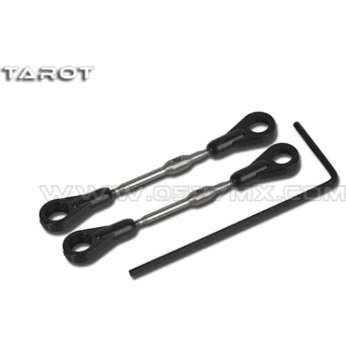 450 Helicopter Part Tarot Linkage rod set Reverse screw TL2639 32.8mm