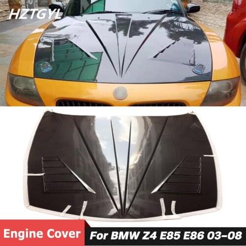 Carbon Fiber Material Engine Bonnet Hood Cover For BMW Z4 E85 E86 Tuning 2002-2008