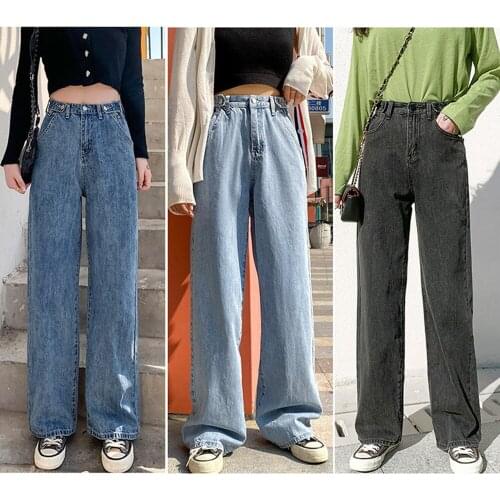 Lusofie Womens High Jeans