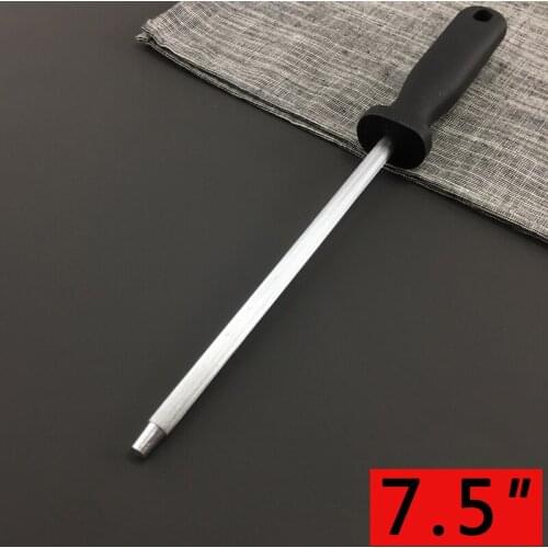 Musats 7.5inch sharpening sticks Carbon steel sharpening system professional sharpening steel kitchen knife sharpening rod