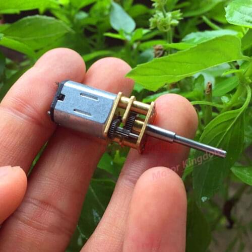 N20 Gear Motor DC 1.5V-6V 2000RPM Micro Full Metal Gearbox Gear Reducer Motor Speed Reduction Motor DIY Robot Smart Car