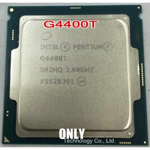 Free shipping INTEL original G4400T SR2HQ CPU Processor 2.9G 35W LGA1151 Desktop CPU Desktop scrattered