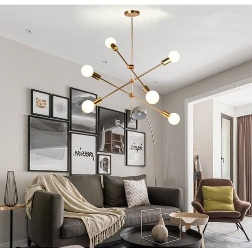 Nordic Design Rose Gold Glass Ball Pendant Light Creative Design Aisle Living Room Bedside Dinner Decro Led Light Fixtures