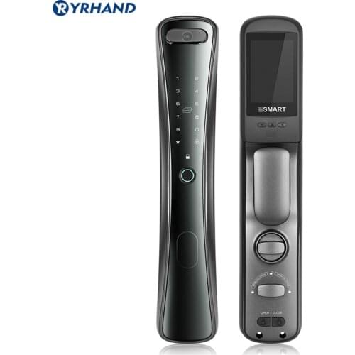 YRHAND Smart lock door wifi with camera Password Security Biometric Fingerprint Lock