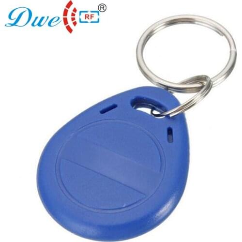 125khz rewritable keyfobs blue 5200 rfid tag 100pcs for rfid tag copierer