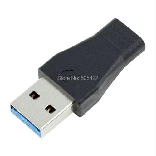 Type C USB 3.1 Female to 3.0 Type A Male Connector Adapter Rapid Charging Data