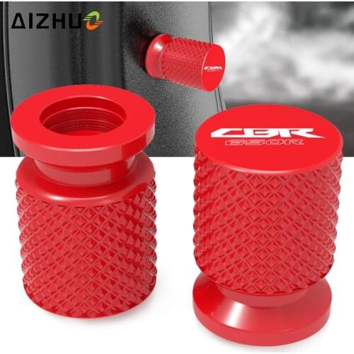 CNC Aluminum CBR 650 R Tire Valve Wheel Tyre valve Air Port Cover Cap FOR HONDA CBR650R CBR 650R CB650R CB650 R 2018 2019 2020