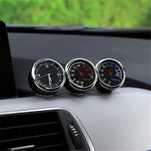Car Automobile Digital Clock Auto Watch Automotive Thermometer Mini Hygrometer Decoration Ornament Clock In Car Accessories