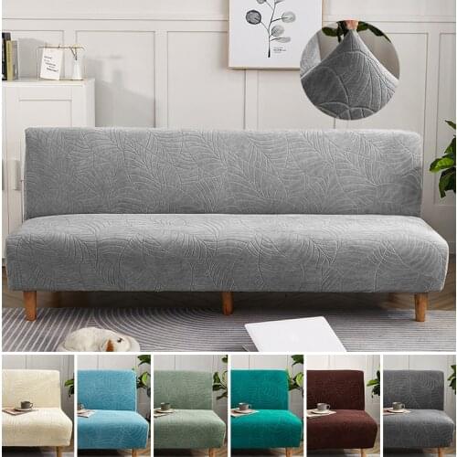 Armless sofa cover sofa cover sofa towel all inclusive full set of living room stretch fabric sofa cushion sofa cover slip 1PCS