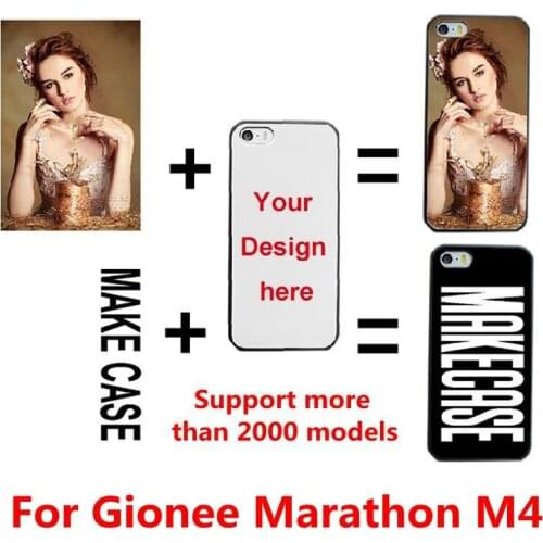 DIY Personalized custom photo name Customize printing your design picture cover case for Gionee Marathon M4