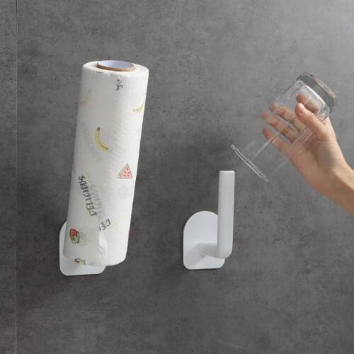 Paper Holder Organizer Kitchen Storage Racks Roll Storage Rack Bathroom Paper Shelf Toilet Towel Holders Tissue Storag Stand