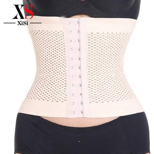 Hot body shaper waist trainer corsets seamless shapewear plus size waist cincher black plus size corset slimming underwear
