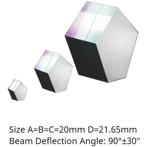 90 Degree K9 Multi-faceted Polygonal Roof Special-shaped Optical Glass Pentagonal Prism Multi-faceted Polygonal Shaped