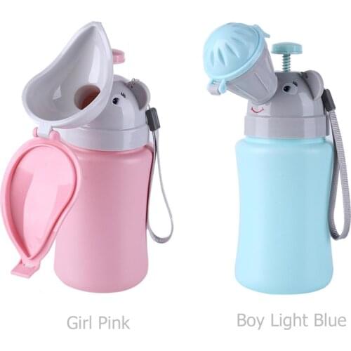 Portable Urine Bag for Baby Girl Boy Kids Cute Urinal Potty Car Toilet Automobiles Travel Urinal Urination Reusable Pee Bottle