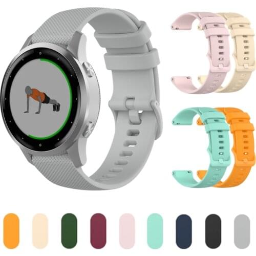 Wrist Band Silicone Soft Strap For Garmin Vivoactive 4s 4 3 Watchbands Sport Bracelet Replacement Strap For Vivoactive 4 4S 3