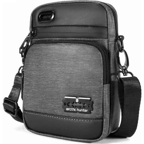 New Multi-functional Mens Shoulder Bag Waterproof Oxford Messenger Bag Small Man Crossbody Bag Handbag Mens Bag Mini Travel