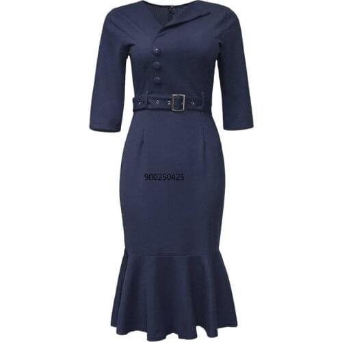 2020 New African Dresses for Women Dashiki African Clothes Bazin Riche Sexy Slim Half Sleeve Robe Africain Grown Africa Dress