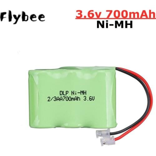 Original 3.6V 700mAh Ni-MH 2/3AA Rechargeable Battery Pack For Cordless Phone Parts 1pcs to 3pcs