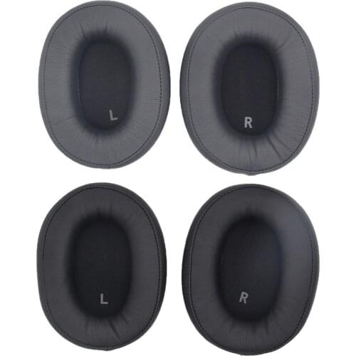 Protein Leather Ear Pads Cushion for Audio-Technica ATH-SR9 DSR9BT ATH-WS990BT Wireless Headphone High Quality Ear Cushion Cover