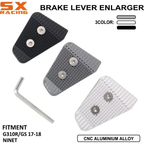 Motorcycle Rear Brake Lever Pegs Pedal Extension Enlarge For BMW G310R G310GS Nine T 2017 2018 G 310R 310GS