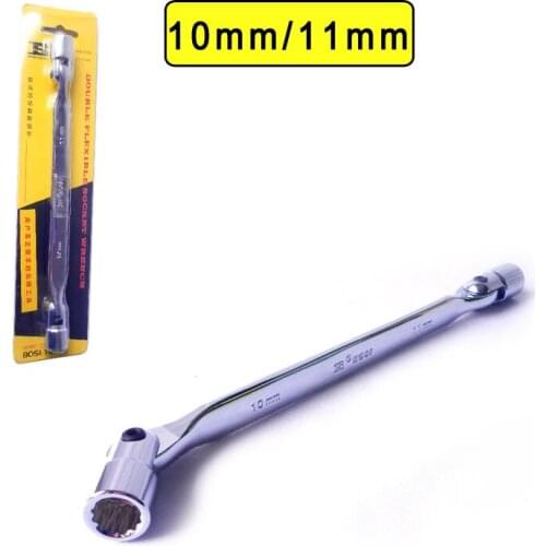 10mm/11mm double flexible sockets wrench BOSI hand tools