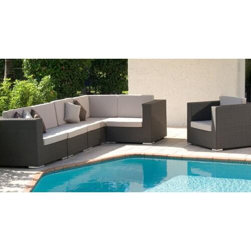 2017 Hot Sale weatherproof essential smart home outdoor rattan furniture