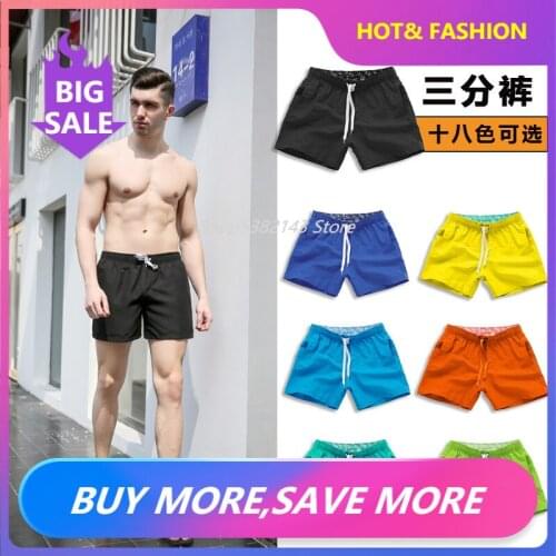 Brand Pocket Quick Dry Swimming Shorts For Men Swimwear Man Swimsuit Swim Trunks Summer Bathing Beach Wear Surf Boxer Brie