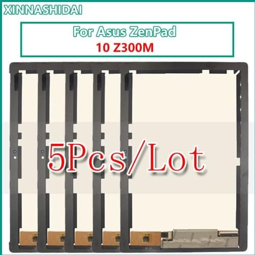 5Pcs/lot LCD For ASUS Zenpad 10 Z300M Screen Z301M Z301ML Z301MF Z301MFL LCD Display Touch Screen Assembly Replacement