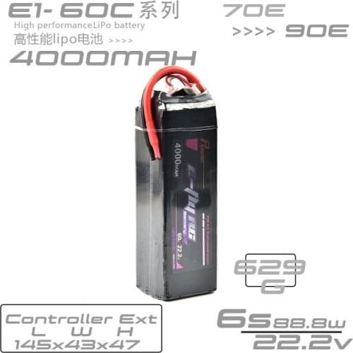 RC lipo battery 1300mAh 2200mAh 2600mAh 5000mah For RC Airplane Helicopter Quadcopter 2S 3S 4S 6S 7.4V 11.1v 14.8V 22.2V