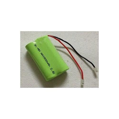 Free shipping 2pcs/lot 2.4V AA 1800mAh NI-MH battery pack AA composite aircraft phone battery pack