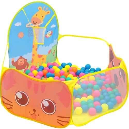 Children Outdoor Indoor Portable Baby Playpen Ball Pool Play Tent Kids Safe Foldable Playpens Game Pool of Balls for Kids Gifts