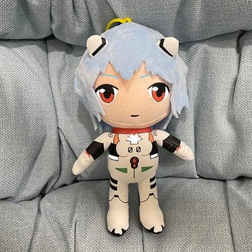 EVA Ayanami Rei Cosplay Plush Doll Pillows Bolster Props Toy Kids Halloween Xmas Gift