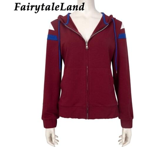 Halloween Wanda Jacket Superheroine Witch Costume High Quality Vision Casual Hoodies Sports Outer Coat