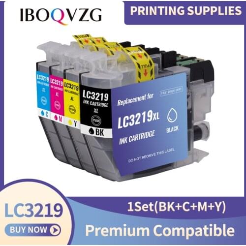 IBOQVZG LC3219 LC3219XL Ink Cartridge For Brother 3219 3217 MFC-J5330DW J5335DW J5730DW J5930DW J6530DW J6935DW 3219xl lc3217