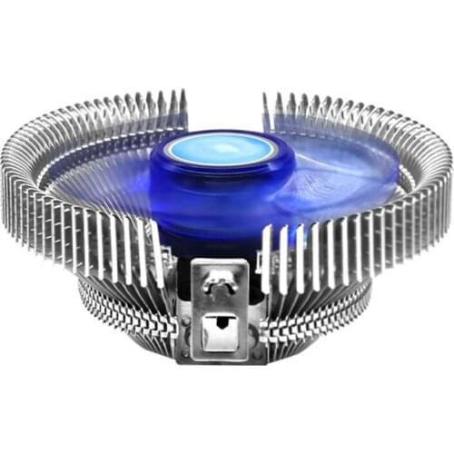 CPU Cooler Colorful RGB Chassis Radiator CPU Air Cooler 12V 3Pin PWM Fan for All Platform Blue RGB Full Cover Cpper