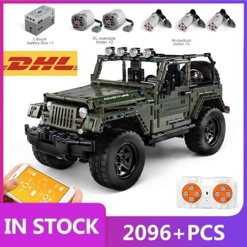 MOULD KING 13124 Technical SUV Adventure Off-road vehicle Model Building Block Bricks Kids Educational Toys Christmas Gifts